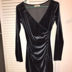 Gray Party Dress - Size SMALL